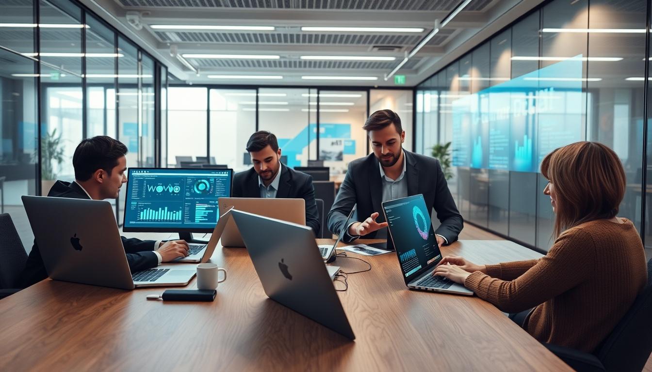 Artificial intelligence software for business operations