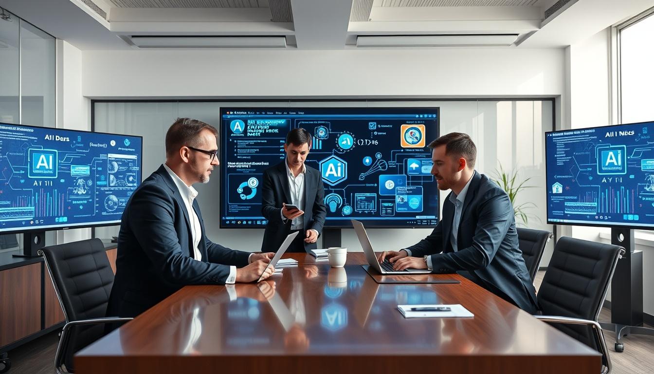 AI software for business systems and automation